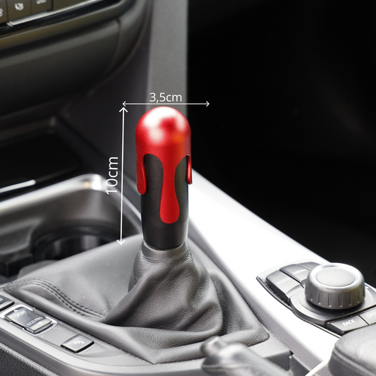 Vaihdekepin nuppi Drip punainen