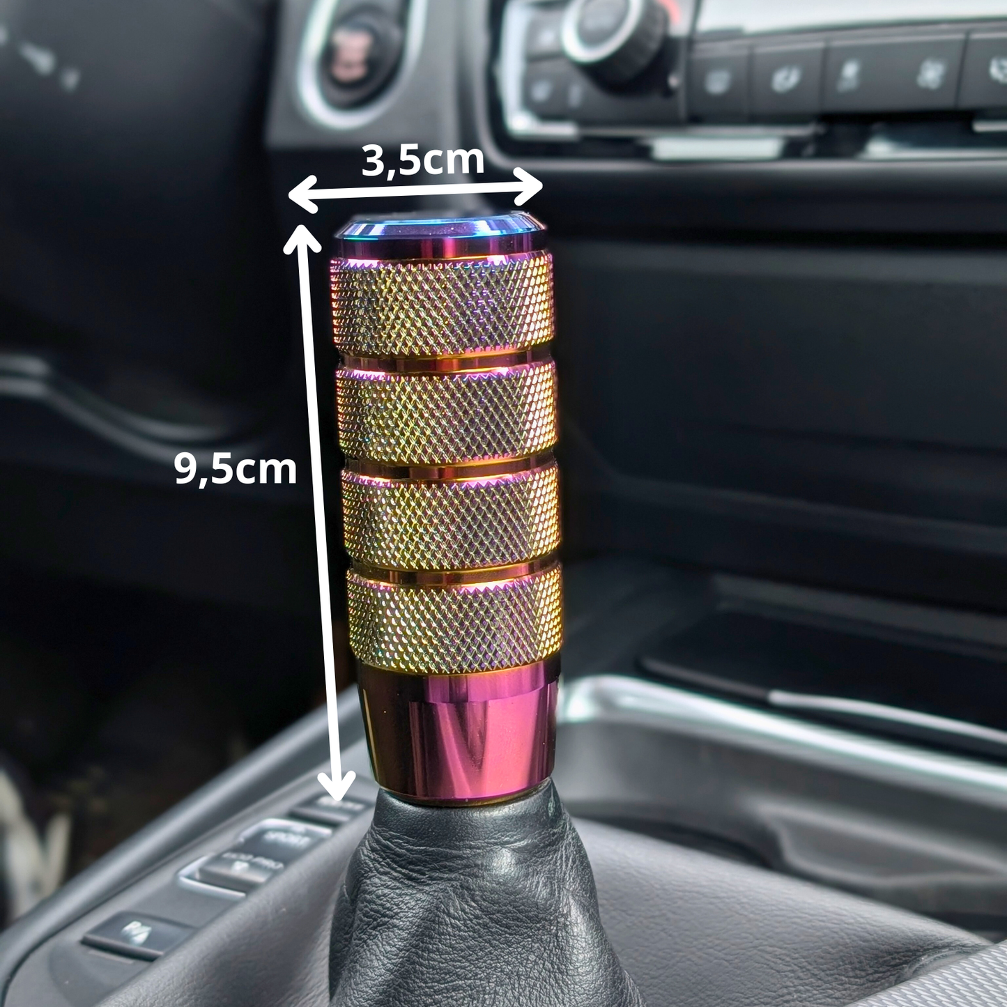 Vaihdekepin nuppi Grip neochrome