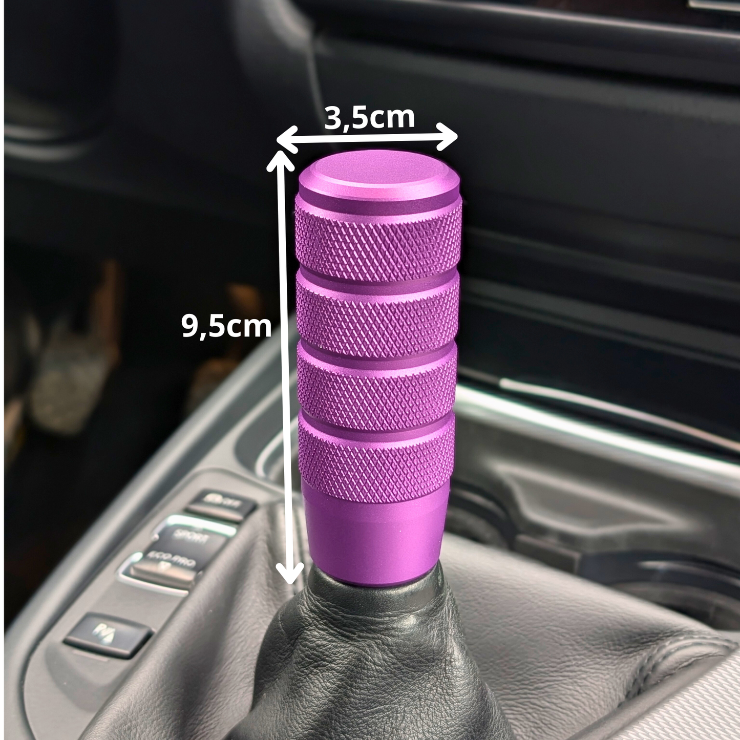 Vaihdekepin nuppi Grip liila