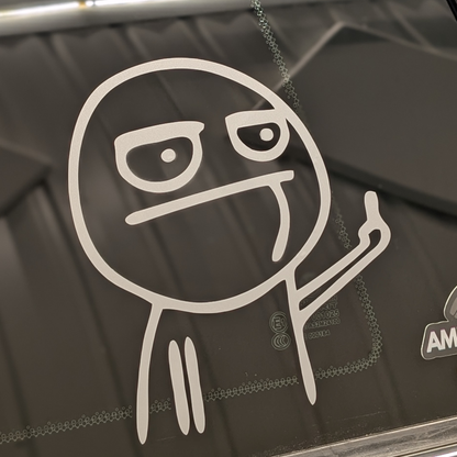 Keskari tarra Valkoinen