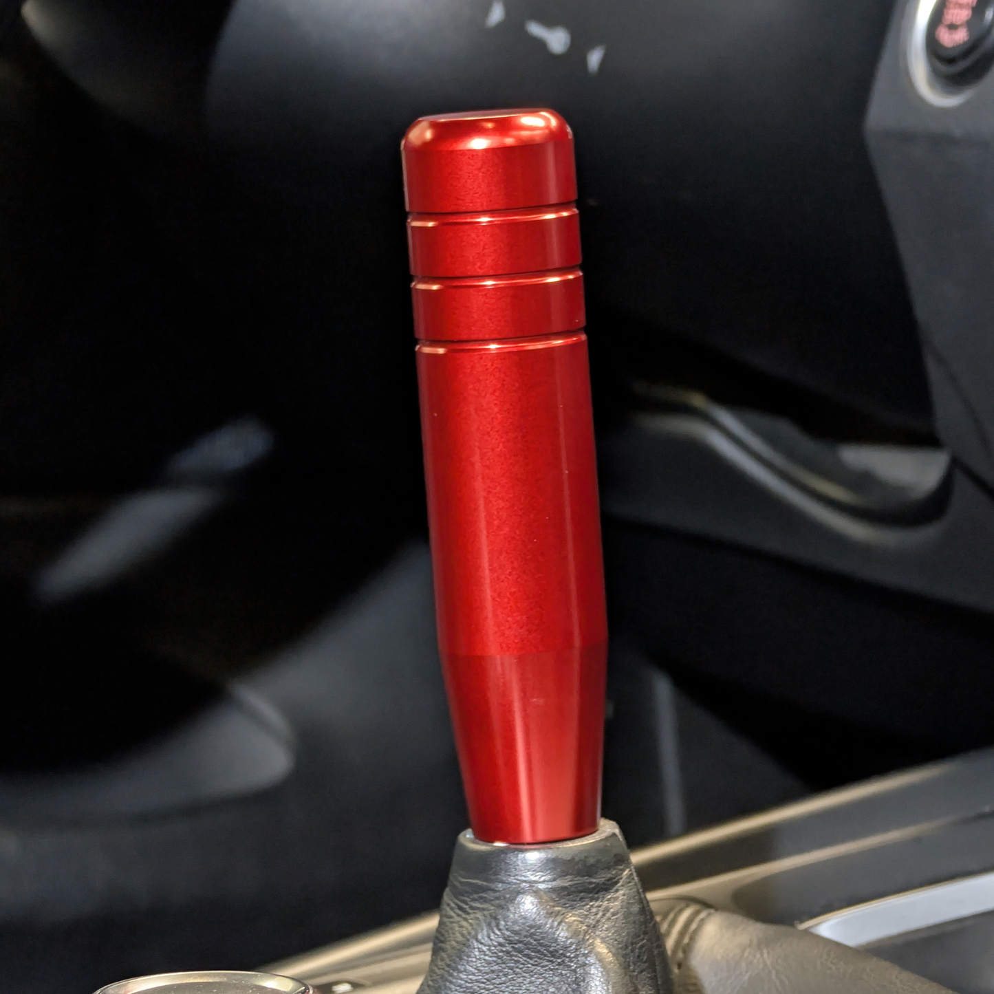 Vaihdekepin nuppi Stick punainen