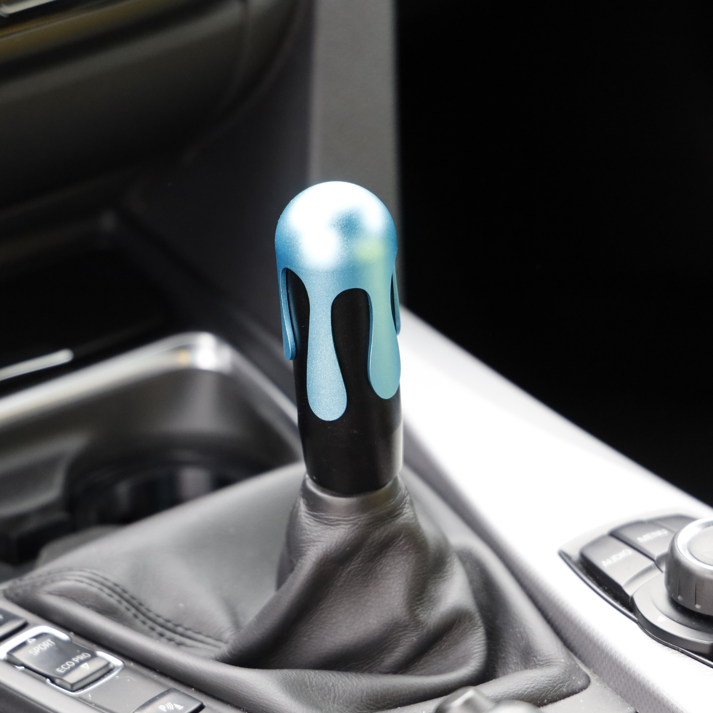 Vaihdekepin nuppi Drip sininen